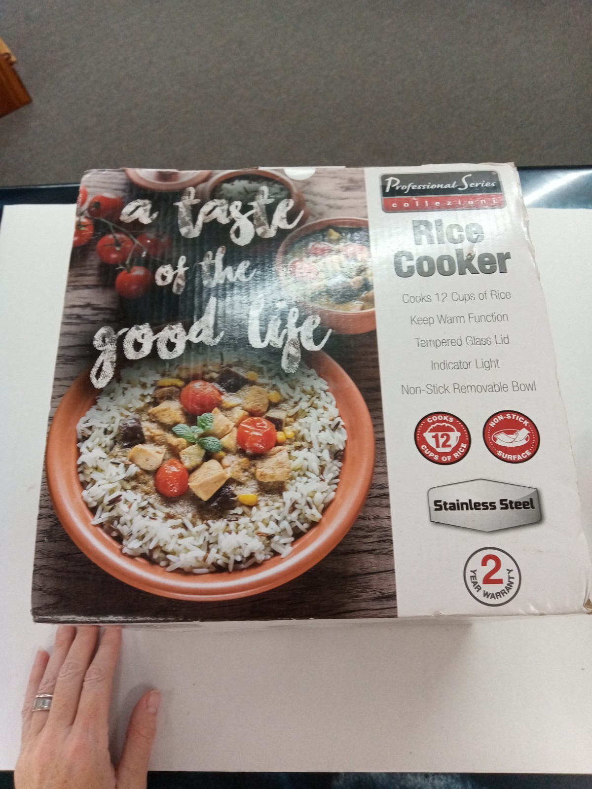 Professional Series Stainless Steel Rice Cooker New In Box