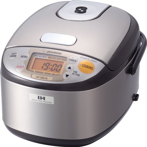 Zojirushi NP-GBC05-XT Induction Heating System Rice Cooker & Warmer NEW