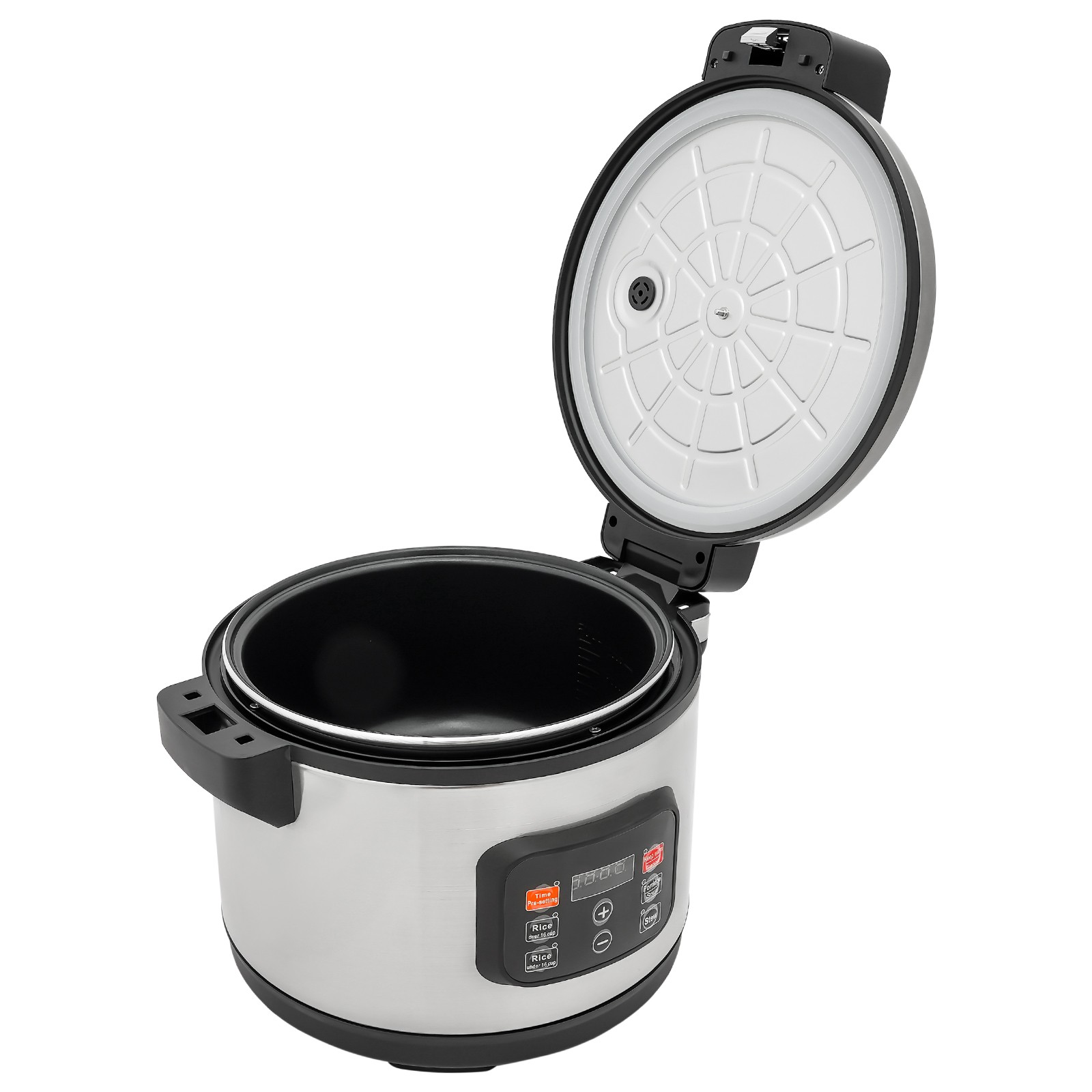 Kitchen Commercial Rice Cooker Non-Stick Pot 13L 24H Keep Warm Restaurant