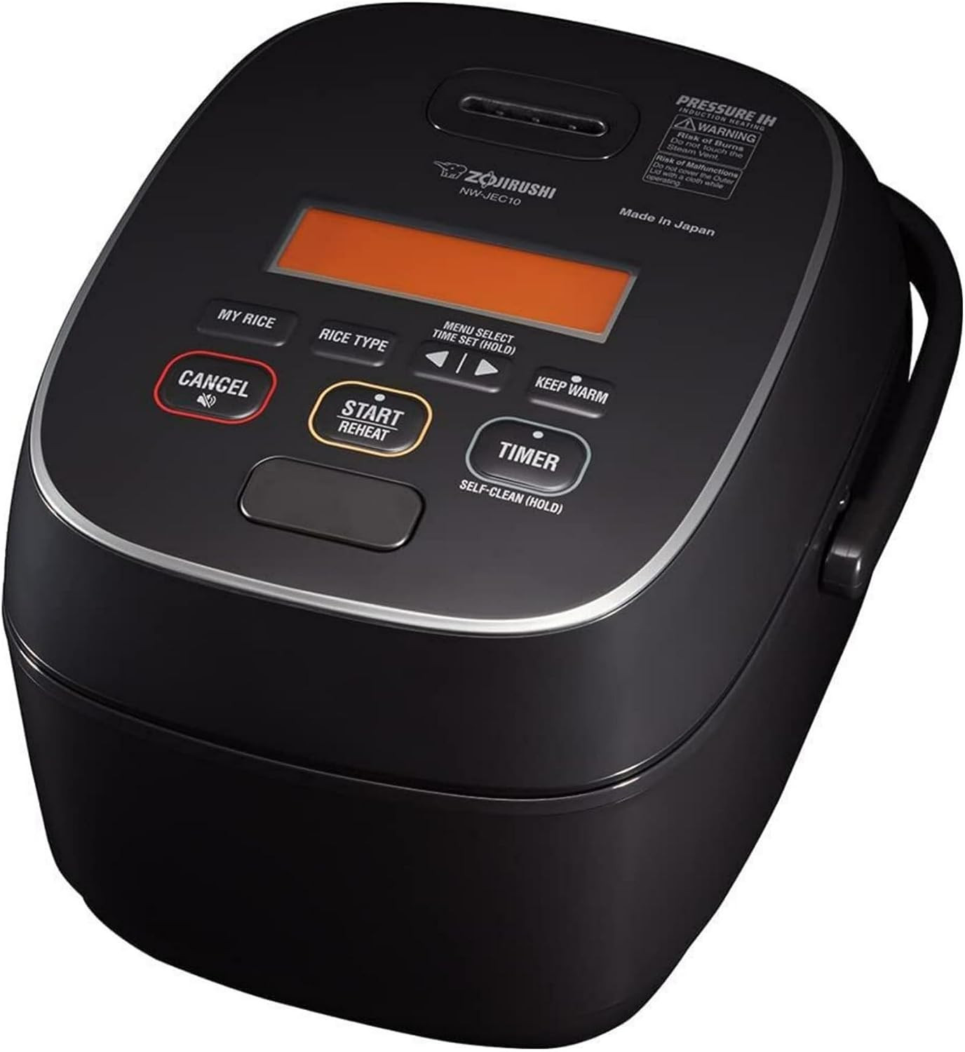 NW-JEC10BA Pressure Induction Heating (IH) Rice Cooker & Warmer, 5.5-Cup, Made i