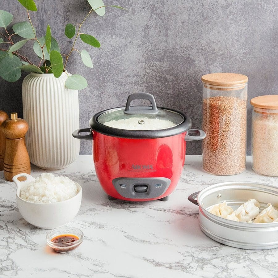 Aroma 6-Cup Rice & Grain Cooker/Steamer ARC-743-1NGR – NEW