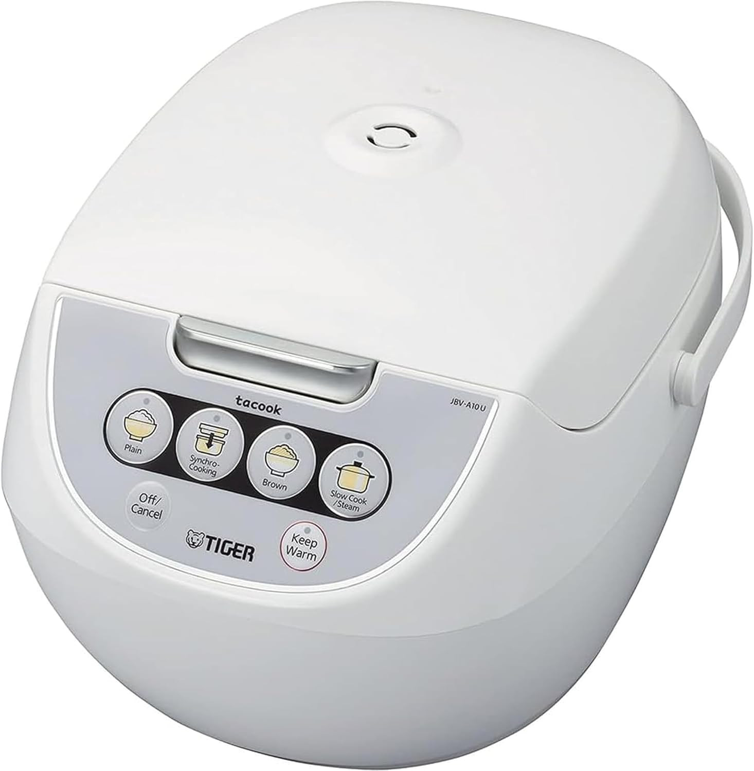 TIGER JBV-A10U 5.5-Cup (Uncooked) Micom Rice Cooker and Warmer with Tacook Food