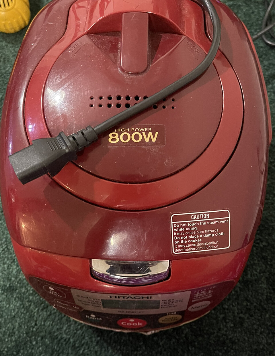 HITACHI ELECTRONIC RICE COOKER (RZ-DMD10Y) 8000W
