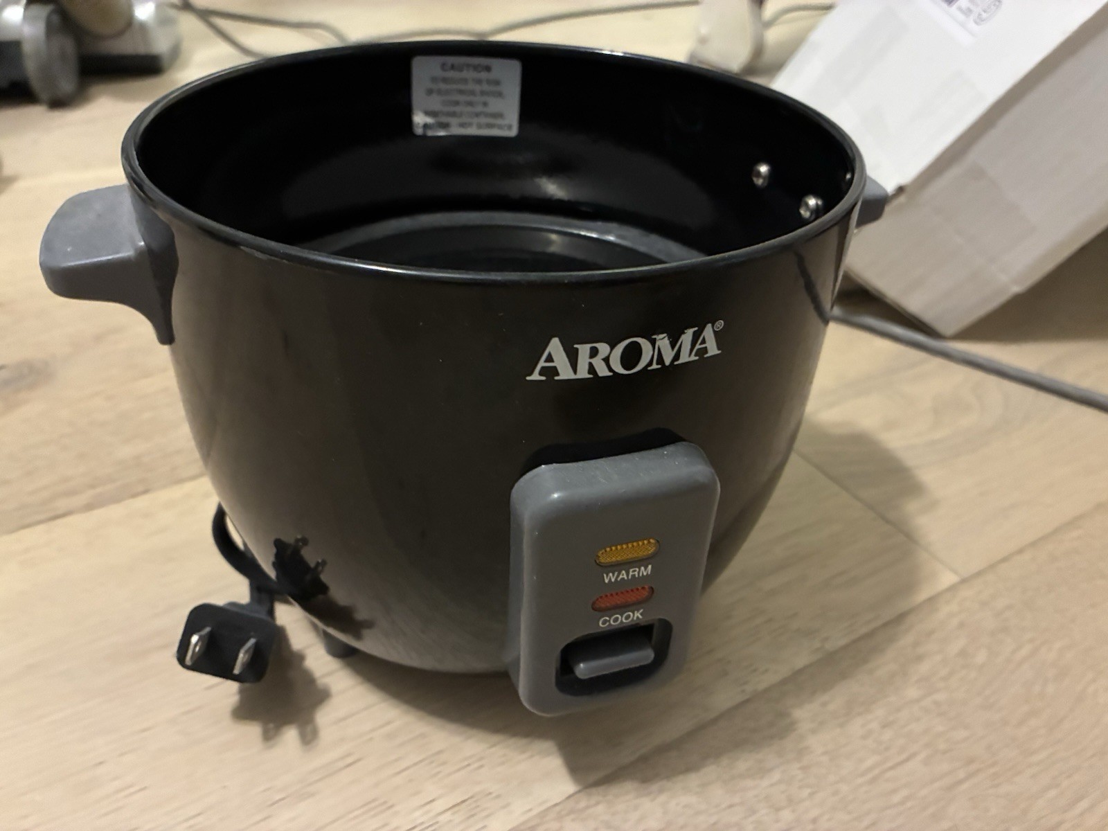 Aroma Small 2-6 Cup Rice Cooker *COOKER ONLY* No Pot Or Accessories