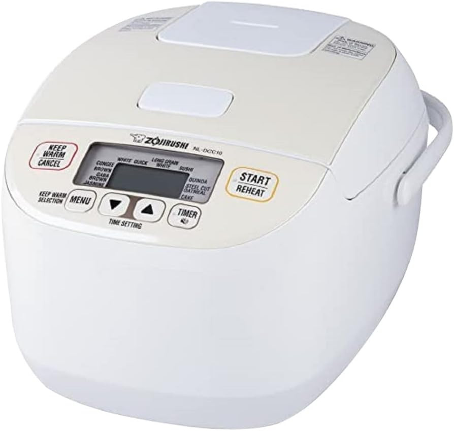 Micom Rice Cooker & Warmer, 5.5 Cups, Pearl Beige – Perfect for Every Meal