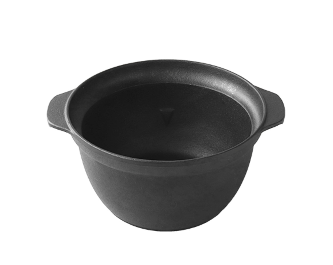 Modern Nambu Tekki Rice Cooker – Traditional Japanese Cast Iron Pot (3-Cup)