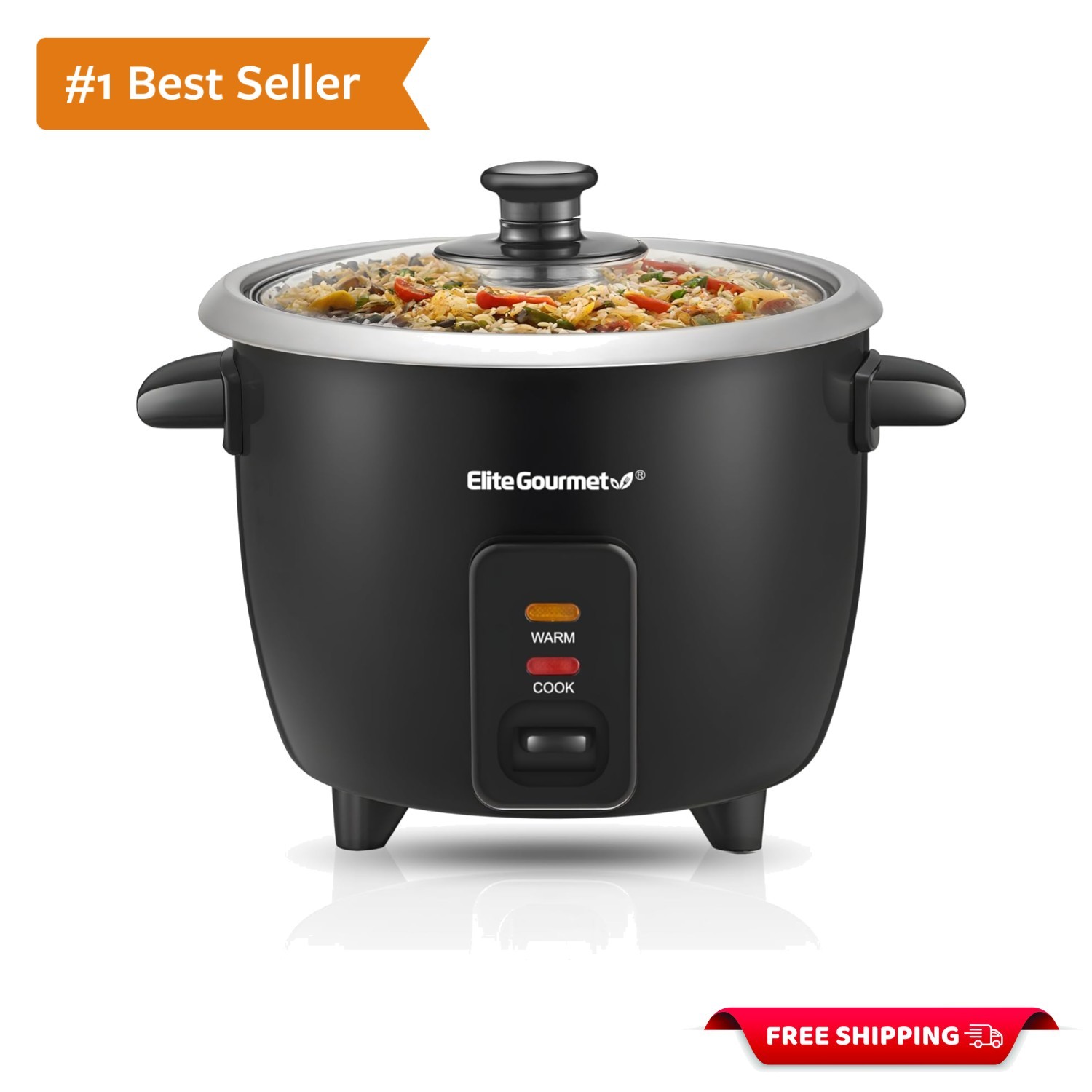 Multifunctional Electric Rice Cooker – Cooks 6 Cups with Keep Warm Technology