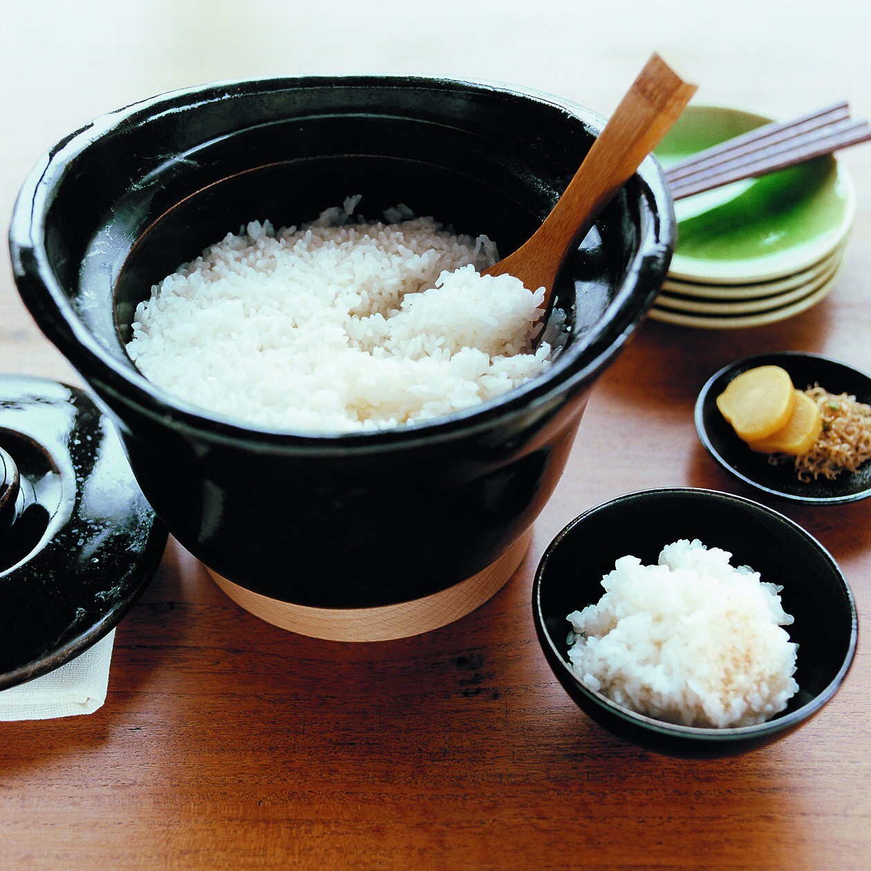 MUJI IGAYAKI DONABE OKOGE KAMADO Japanese 3-cup rice cooker Earthenware pot