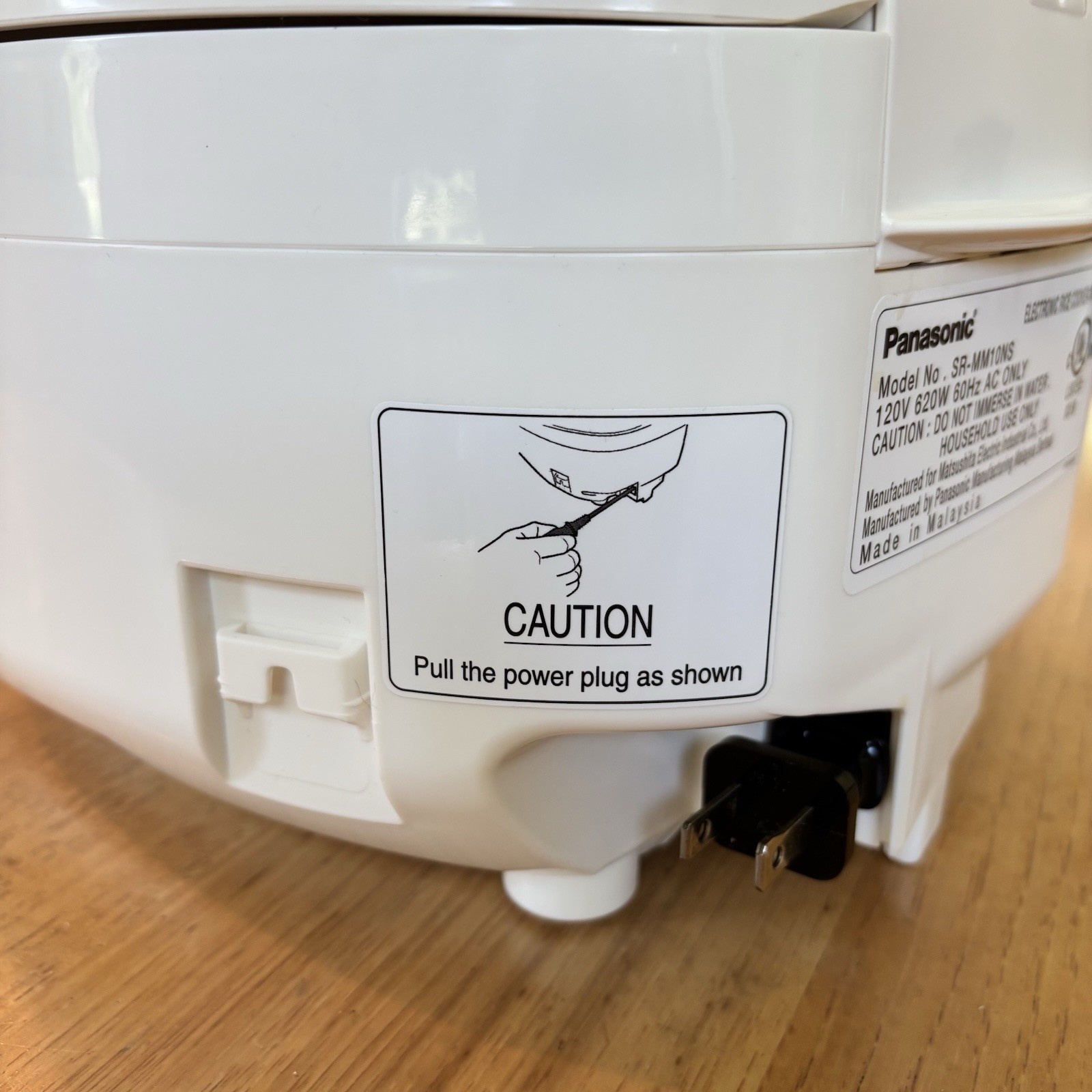 Panasonic SR-MM10NS 5-Cup Electronic Rice Cooker Warmer New