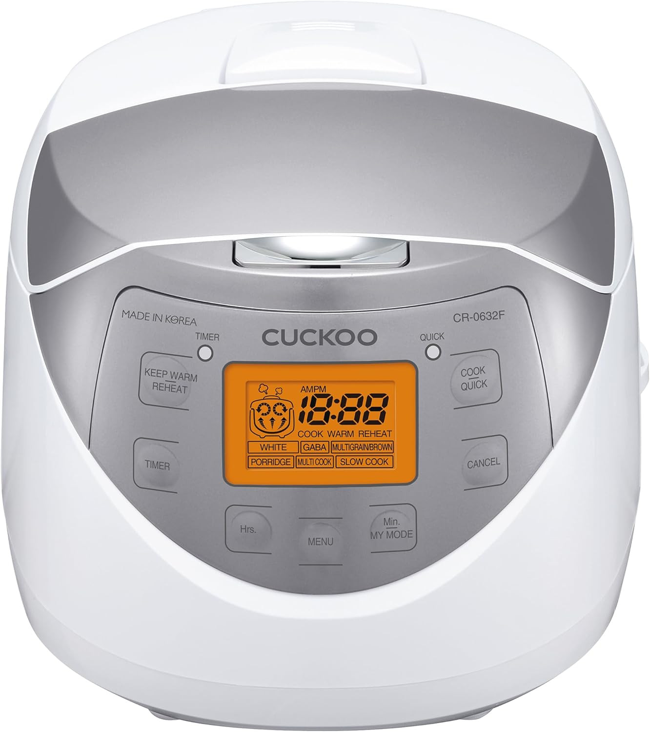 Micom Rice Cooker 6 Cup Uncooked / 12 Cup Cooked, Korean Fuzzy Logic Rice Cooker
