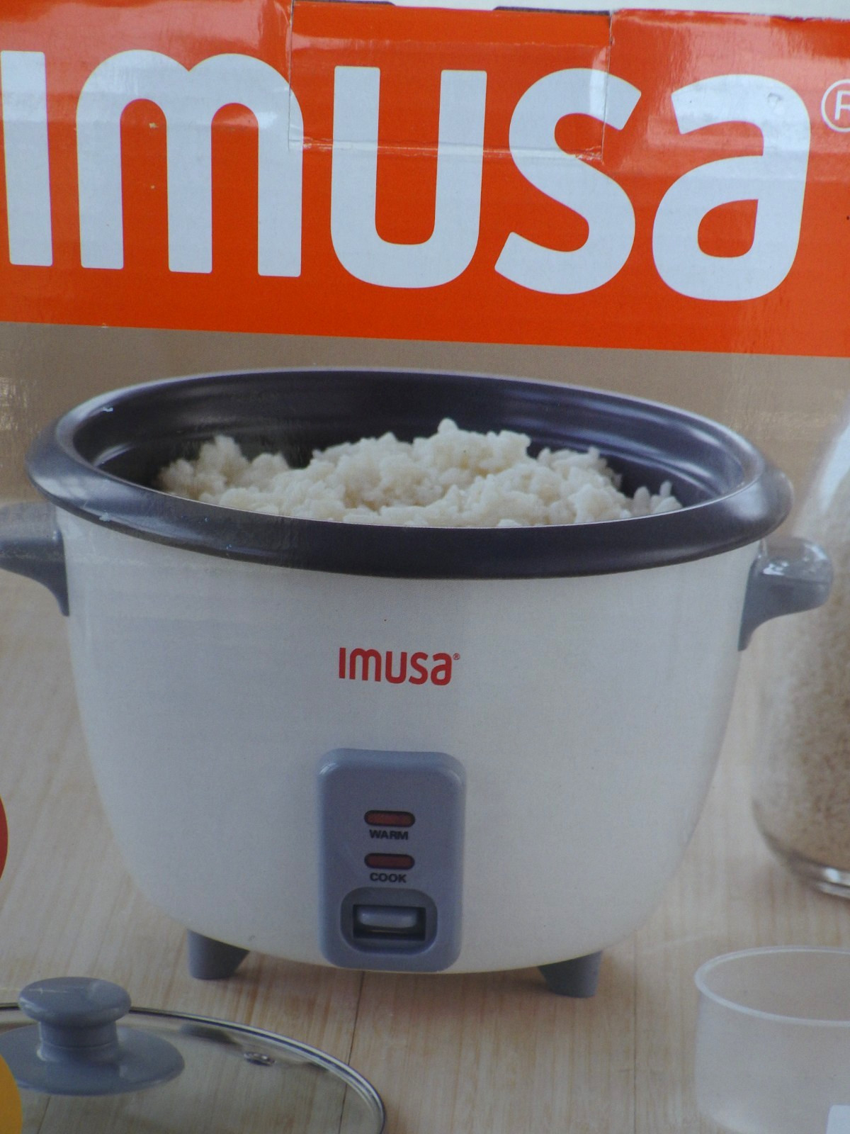 Imusa 5 Cup Rice Cooker Non- Stick Model No. GAU-00004 Brand New Unused in Box