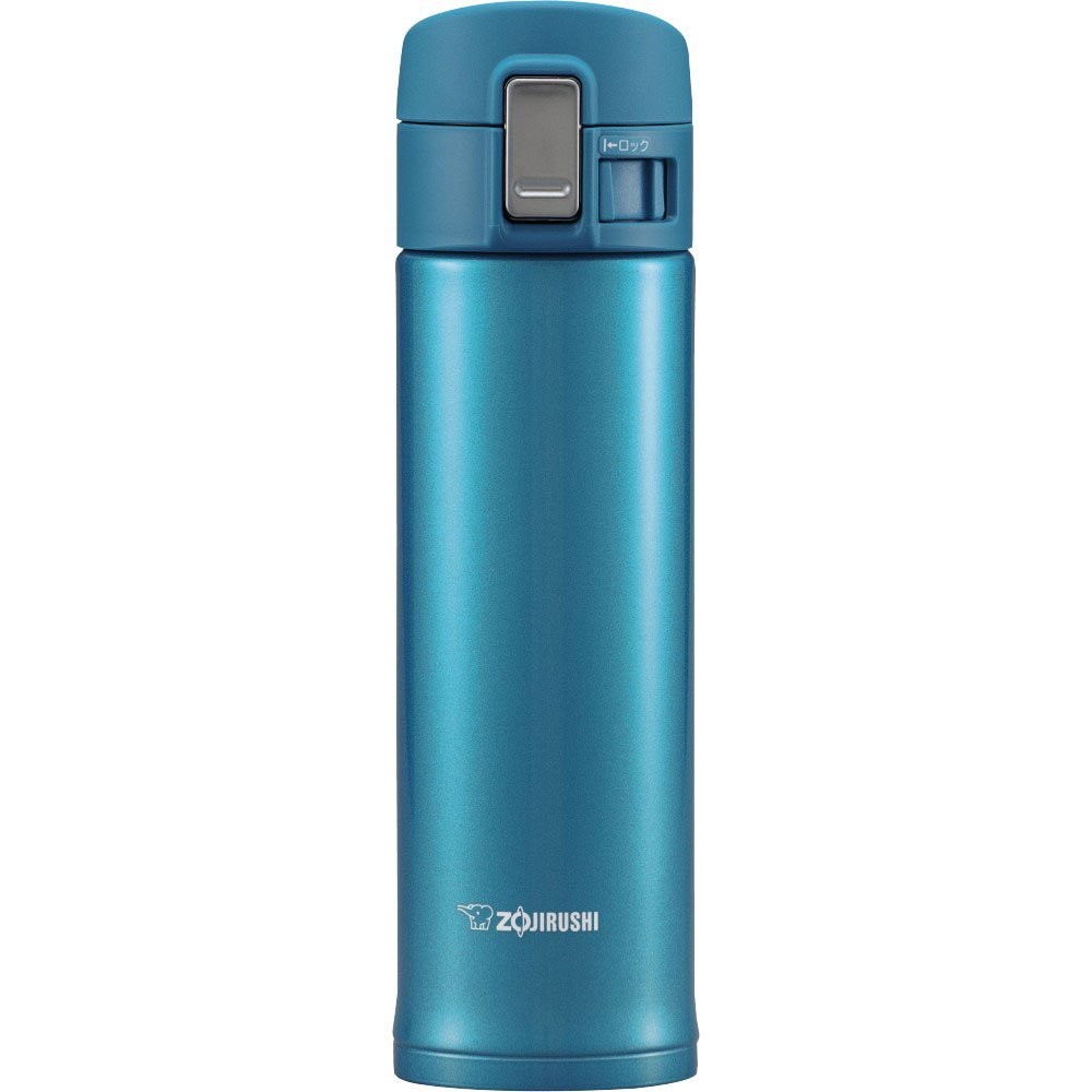 ZOJIRUSHI Direct Drinking Stainless Steel Mug, 480ml, Marine Blue, SM-KB48-AW