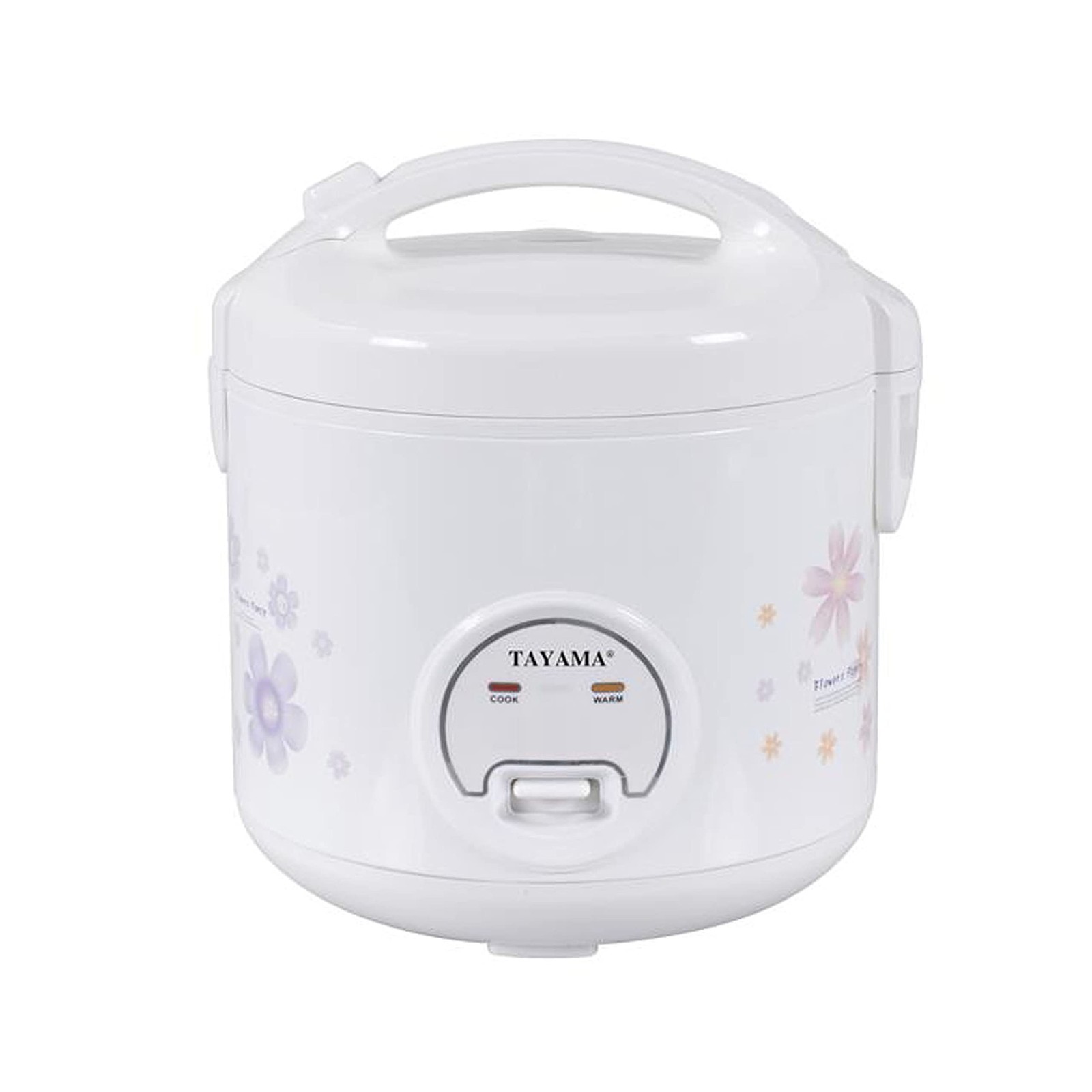 Automatic Rice Cooker & Food Steamer 8 Cup, White (TRC-08RS)