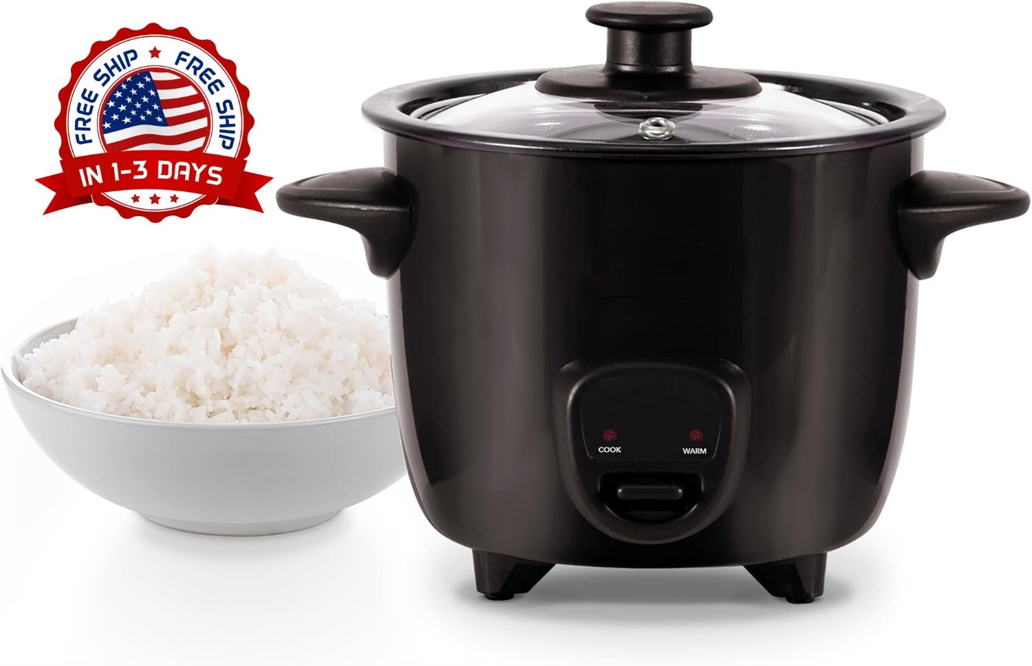Olla Arrocera Electrica Olla Vapor De Alimentos Cocina De Arroz 2 Taza Pot Rice