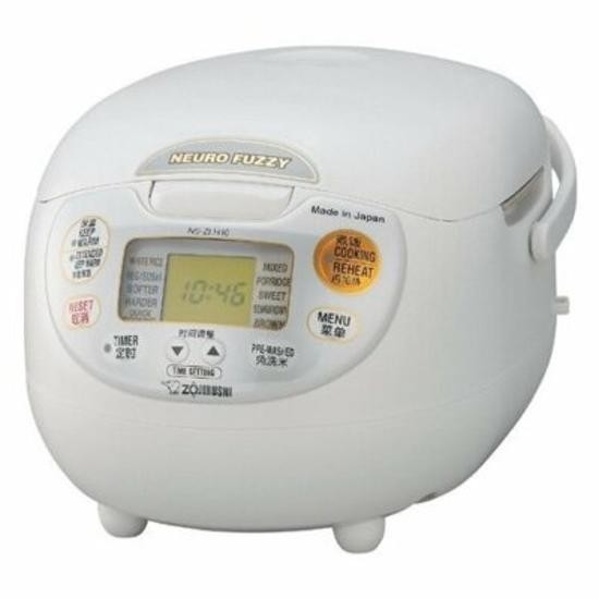 ZOJIRUSHI Electronic rice cooker NS-ZLH10-WZ PREMIUM WHITE 220-230V From Japan