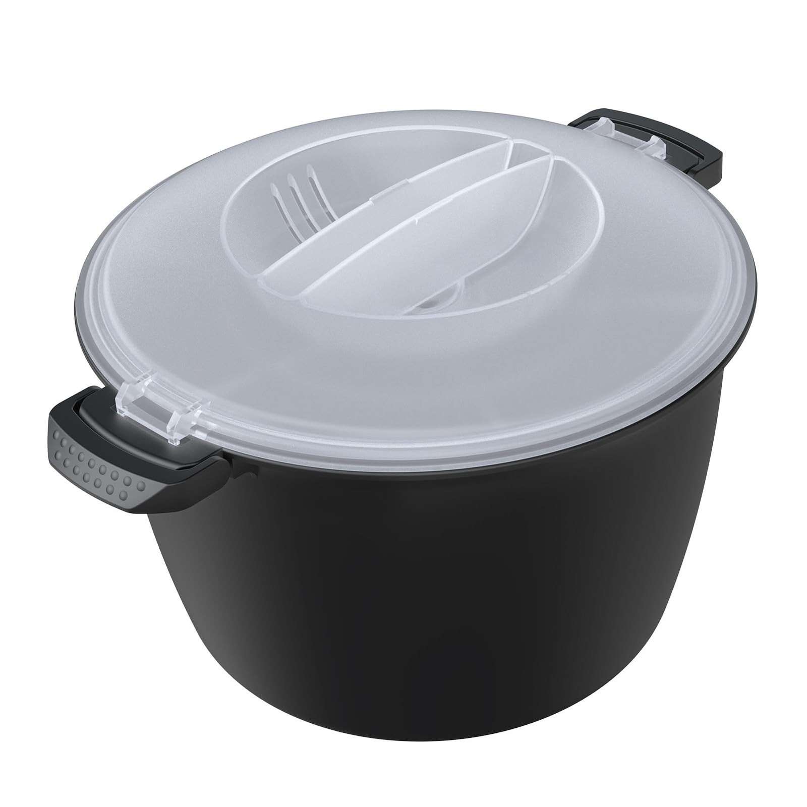 Professional Large Micro Cookware 3 Quart, Microwave Rice Cooker, Microwave S…
