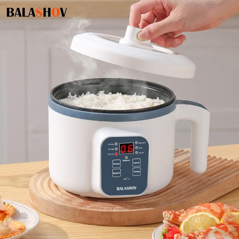 1.7L Electric Rice Cooker 220V Non-Stick Multi Cooker Portable Steamer Home Pot