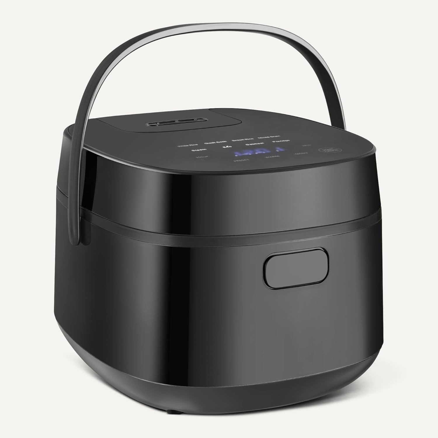 Rice Cooker 6-Cup Uncooked 12-Cup Cooked, Micon with Fuzzy Logic, Keep Warm, Bla