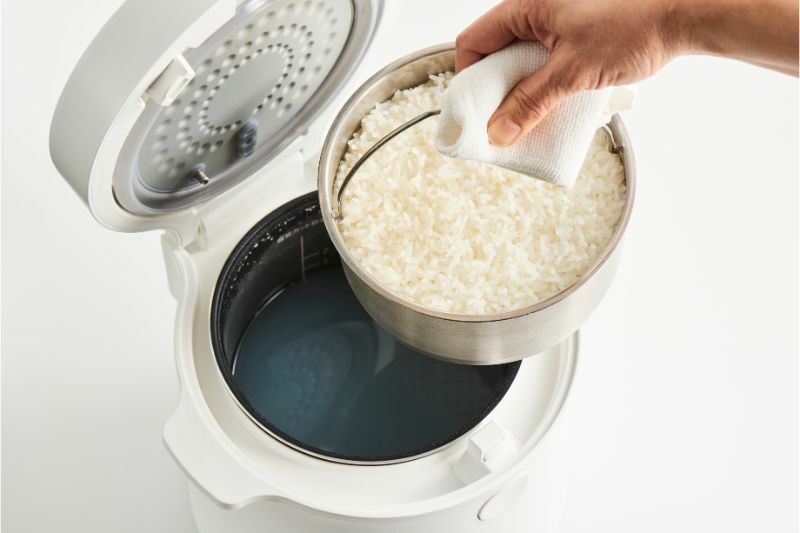 LOCABO Black 45% Carbohydrate & calorie reduction rice cooker JM-C20E-B 22050006