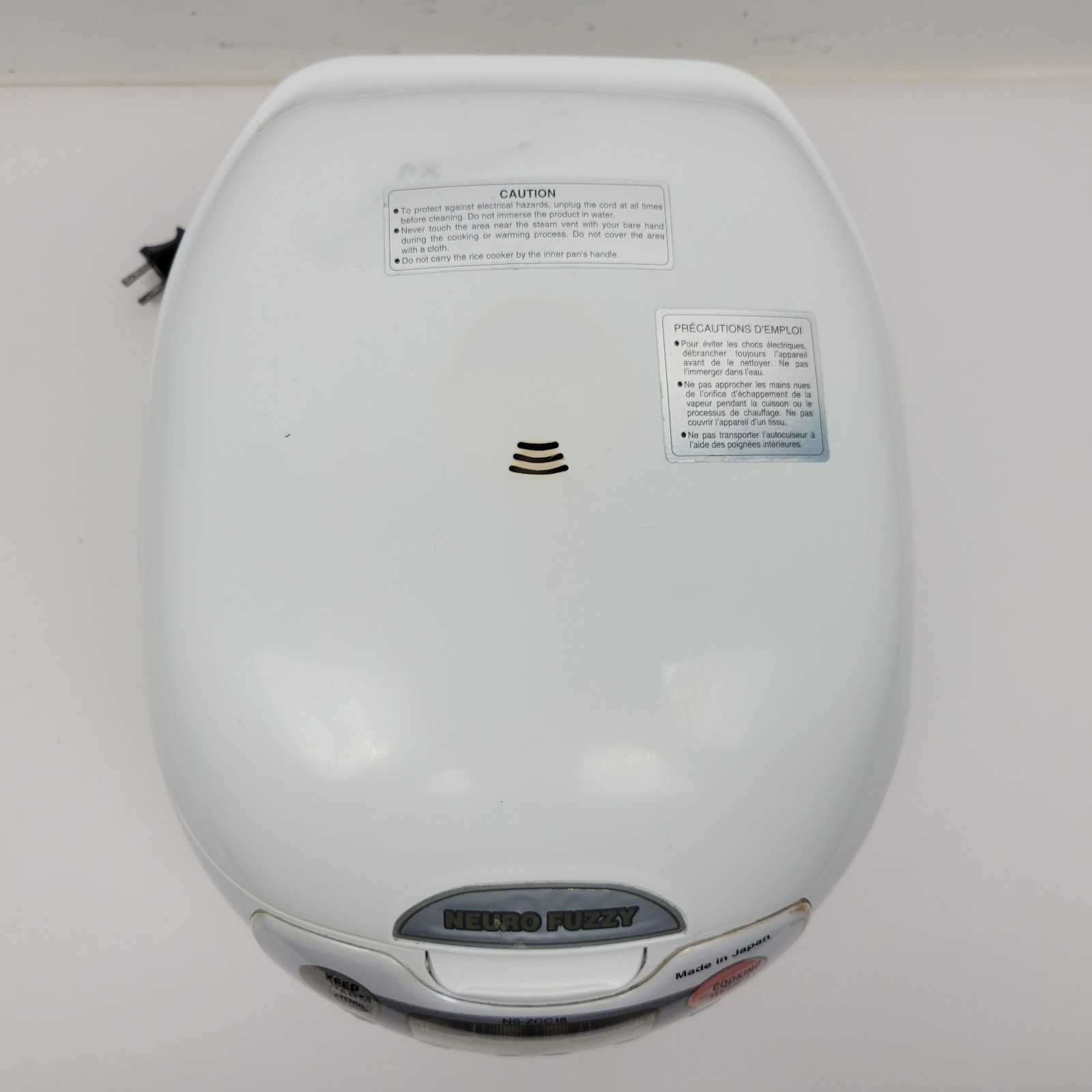 Zojirushi NS-ZCC18 Neuro Fuzzy 10 Cup Rice Cooker & Warmer WELL USED