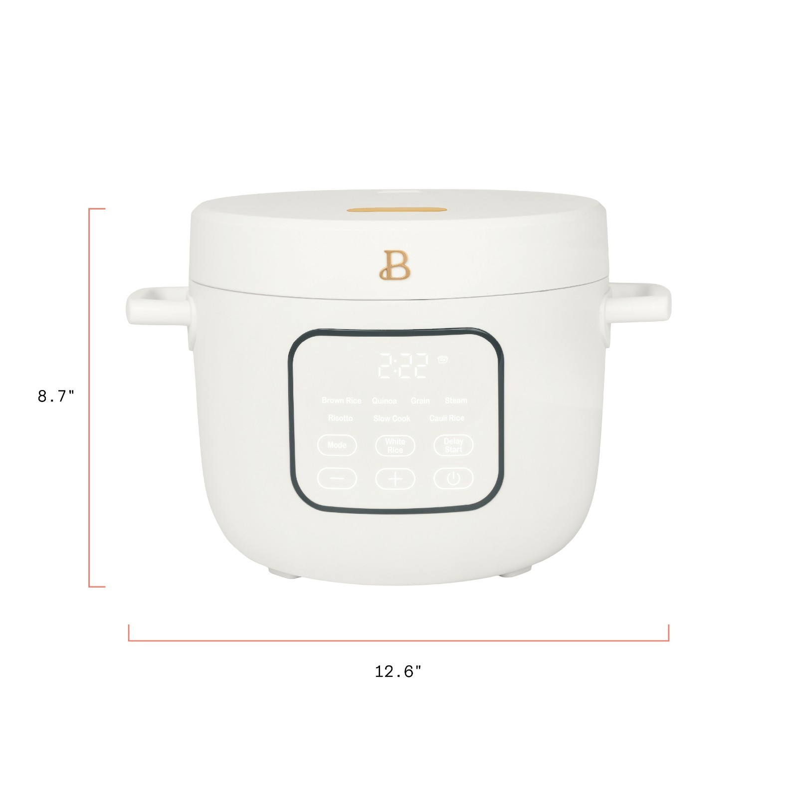 Beautiful 14-Cup Cooked, 6-Cups Uncooked Electric Rice and Grain Cooker, EverGoo
