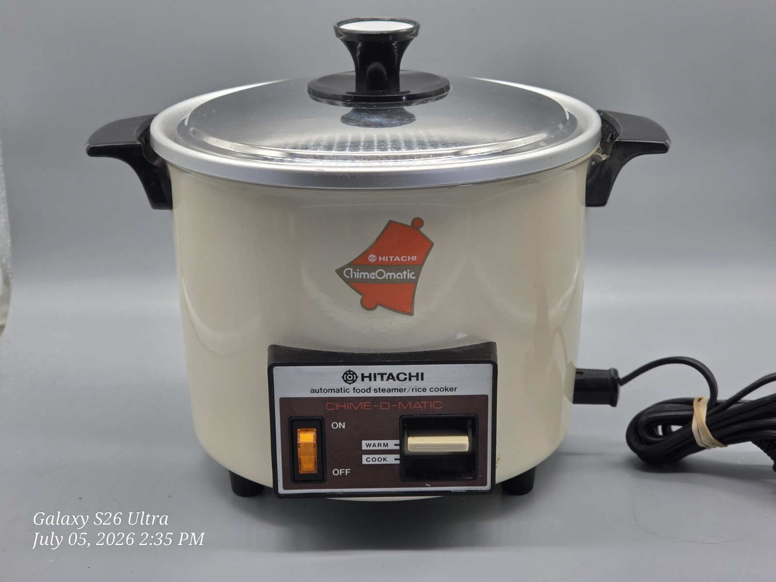 Hitachi Chime-O-Matic RD-4053 Automatic Rice Cooker – Tested,Works Great