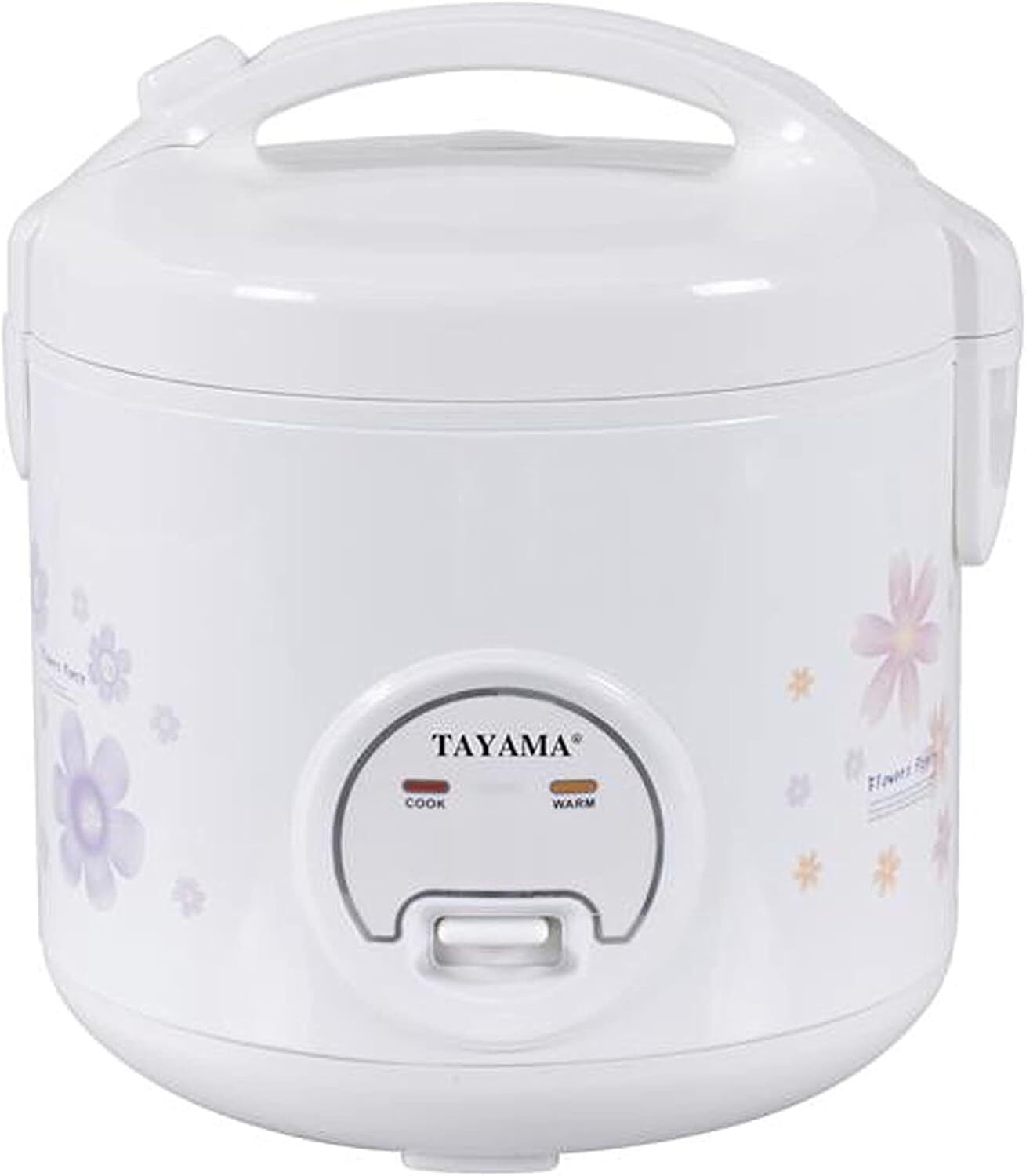 Automatic Rice Cooker & Food Steamer 10 Cup, White (TRC-10RS)