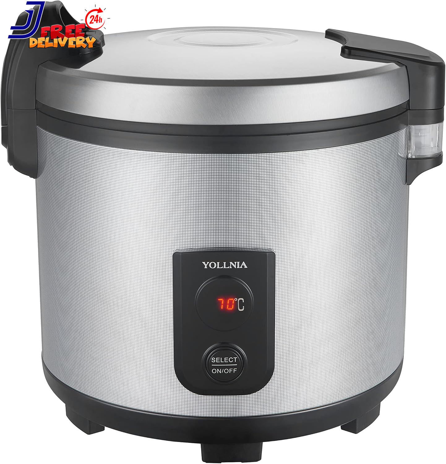 55 Raw/110 CUP Commercial Rice Warmer(Not Rice Cooker) Portable 18.1QT Big Rice