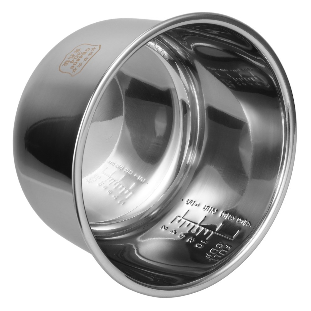 Rice Cooker Liner Large Stainless Steel Inner Bowl Aroma Replacement Pot