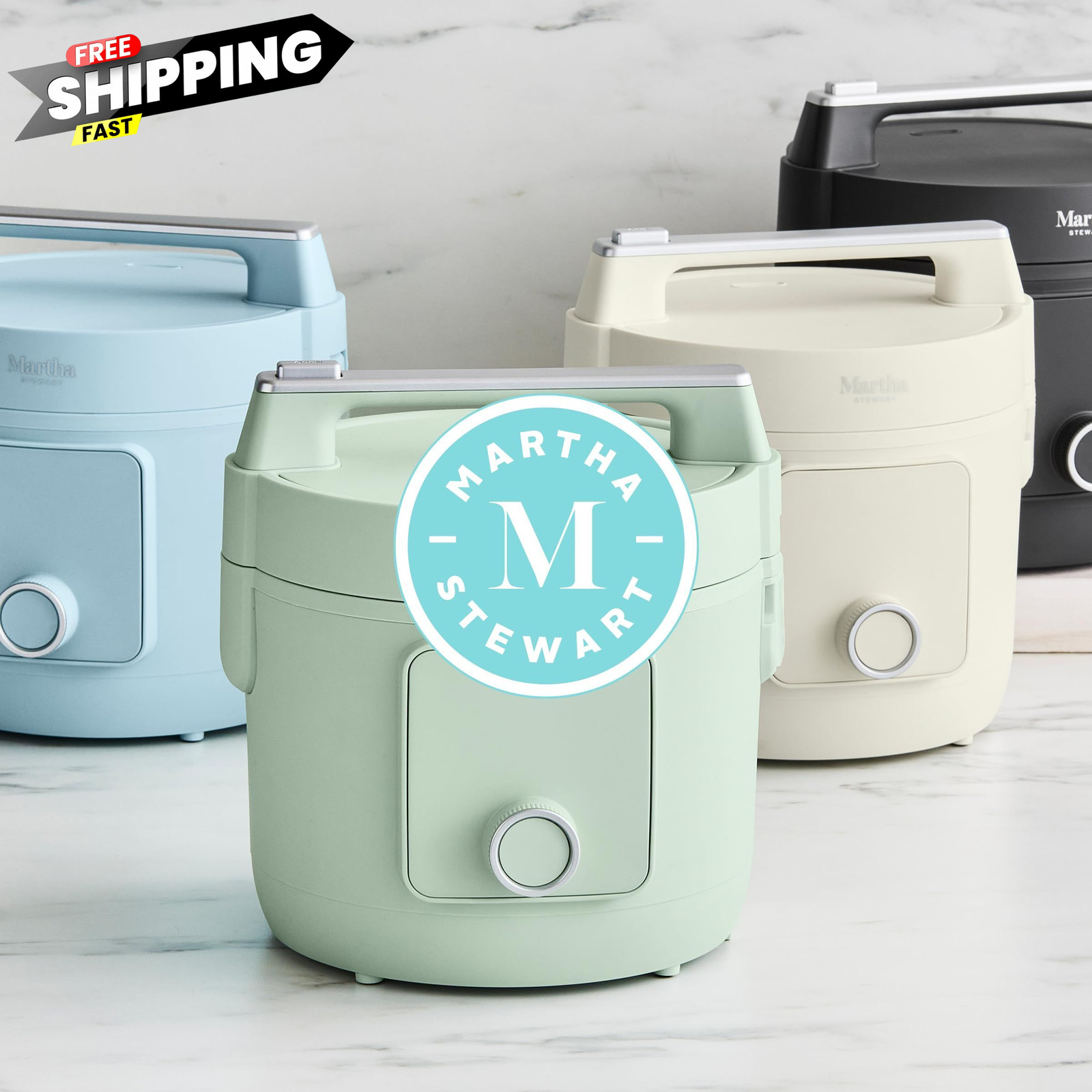 Martha Stewart Rice Cooker, 4 Cup 8 Honeydew Green