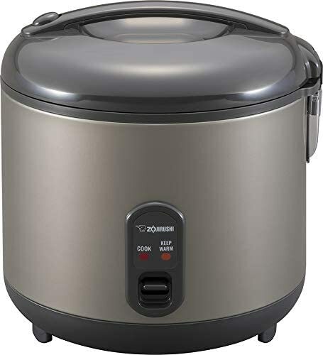 Zojirushi NS-RPC10HM Rice Cooker and Warmer, 1.0-Liter, Metallic Gray NEW 5 CUP
