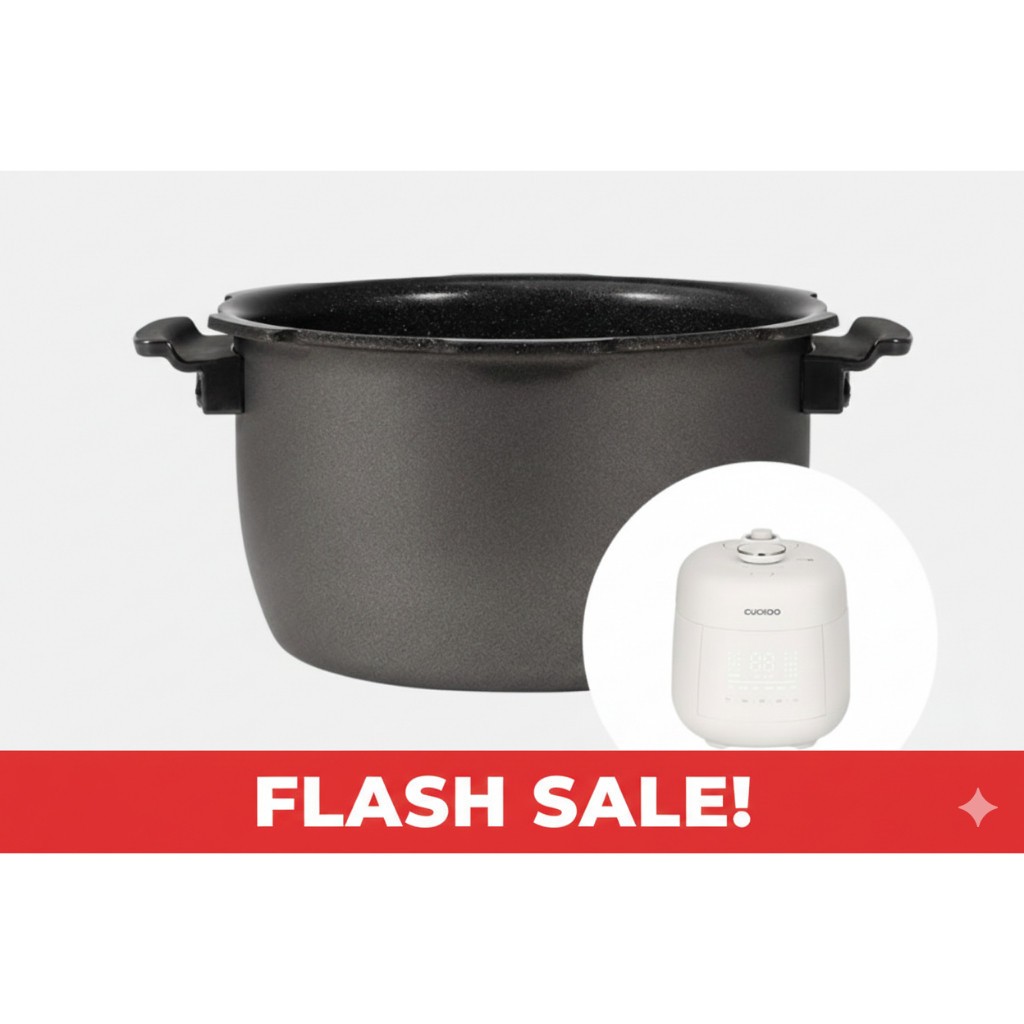 [CUCKOO] 3-Cup Replacement Inner Pot (CRI-PT0310D) Fits CRP-TT0310FGW, TT0310FPP