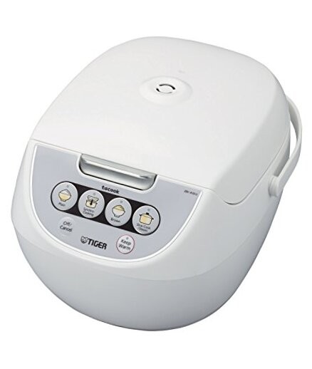 JBV-A10U (Uncooked) Micom Rice Cooker and Warmer with Tacook Food 5.5-Cup