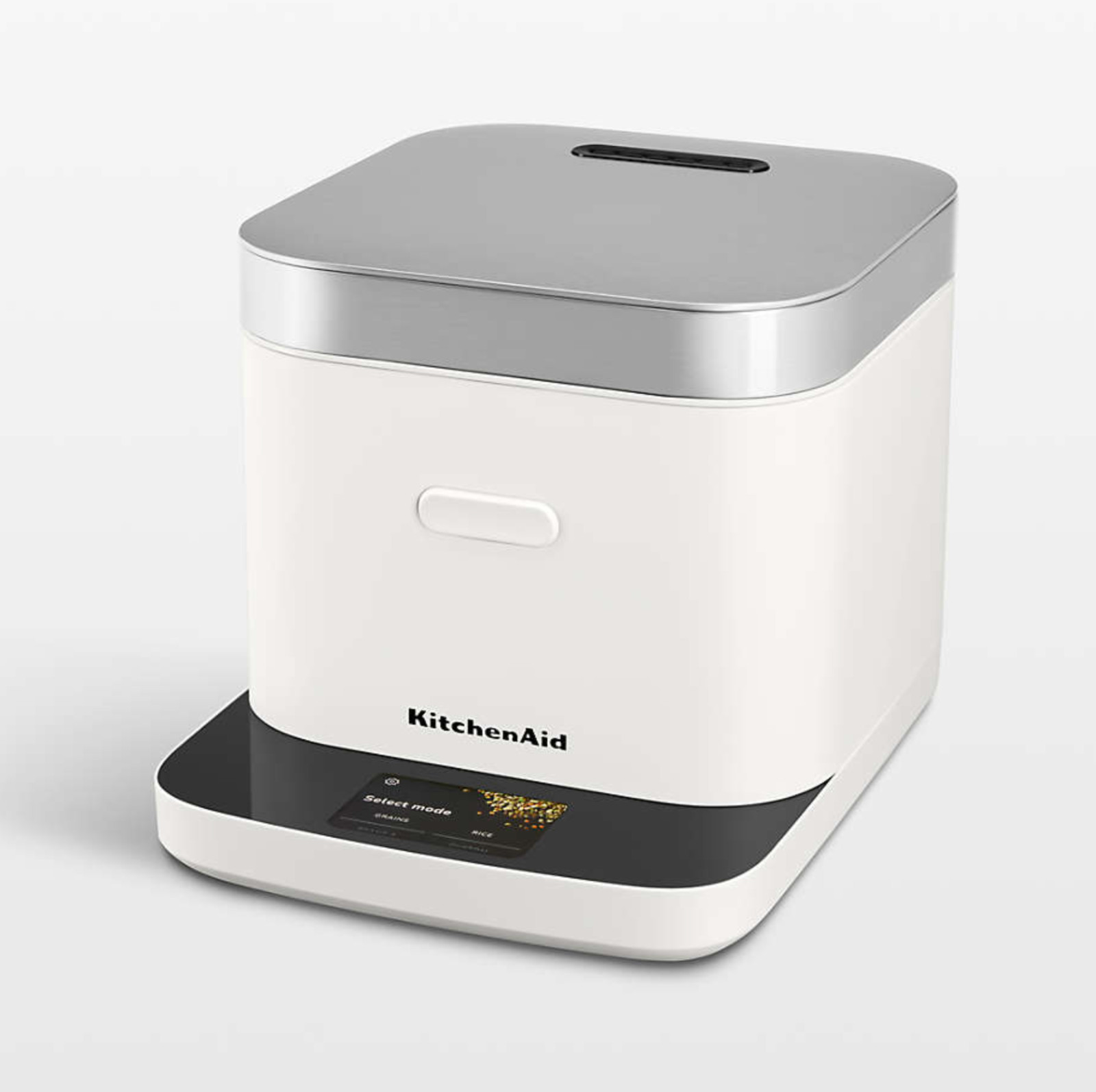KitchenAid ® Porcelain White Compact Grain and Rice Cooker – NEW