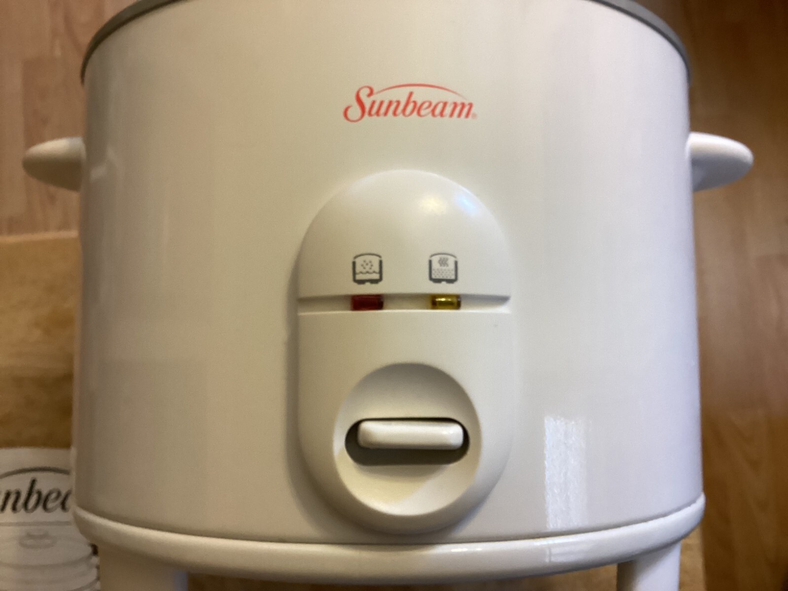 1997 Sunbeam Rice Cooker/Food Steamer 4708 20 Cup/5 Quart Cooked Rice Cupspoon