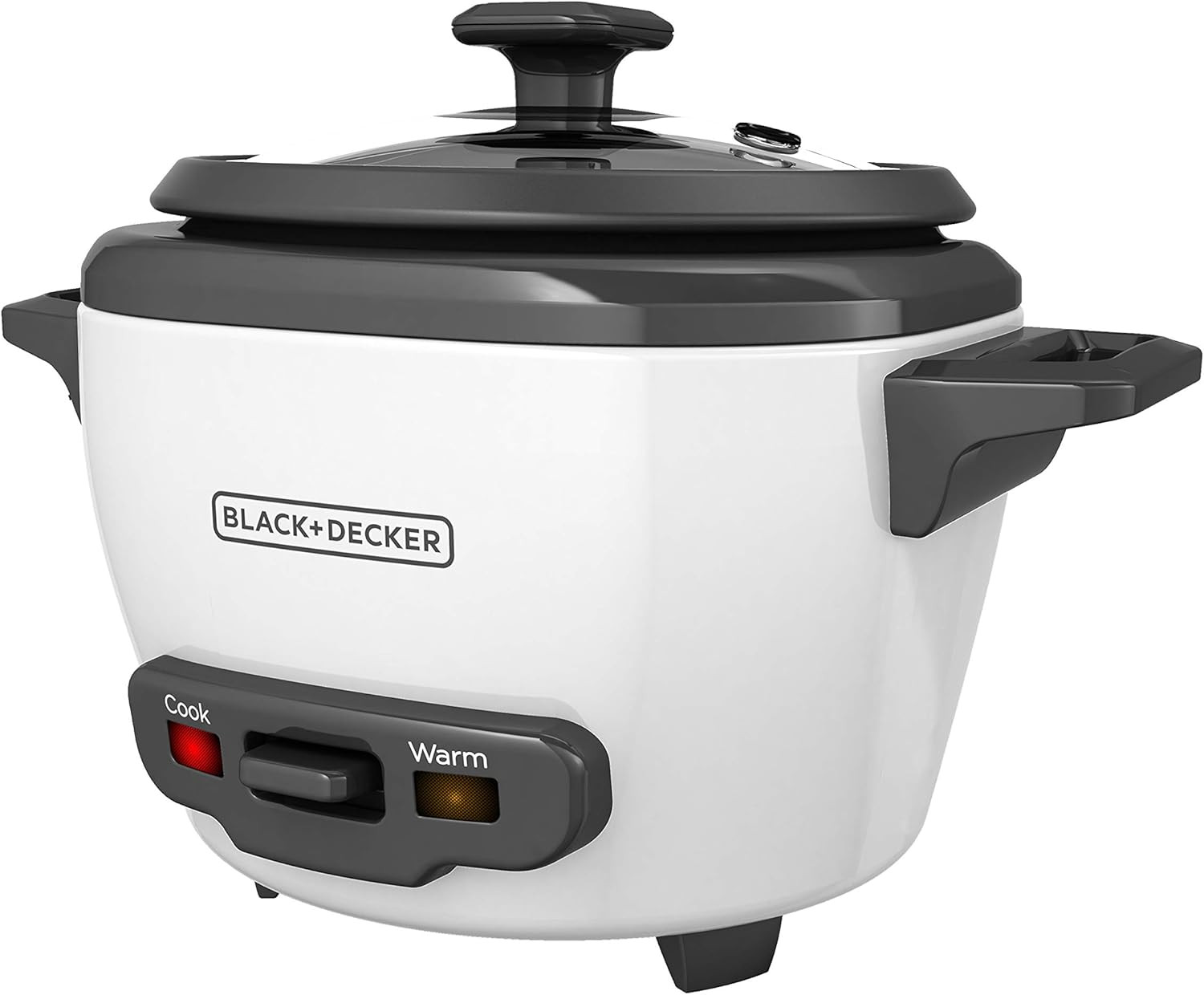 3-Cup Rice Cooker, RC503, 1.5-Cup Uncooked Rice, Steaming Basket, Removable Non-