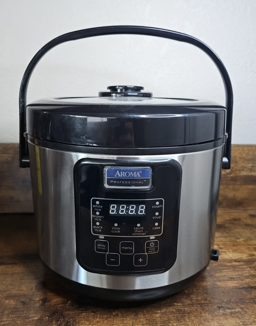 Aroma Professional 20‑Cup Digital Rice Cooker ARC‑1310SB – Brand New Open Box