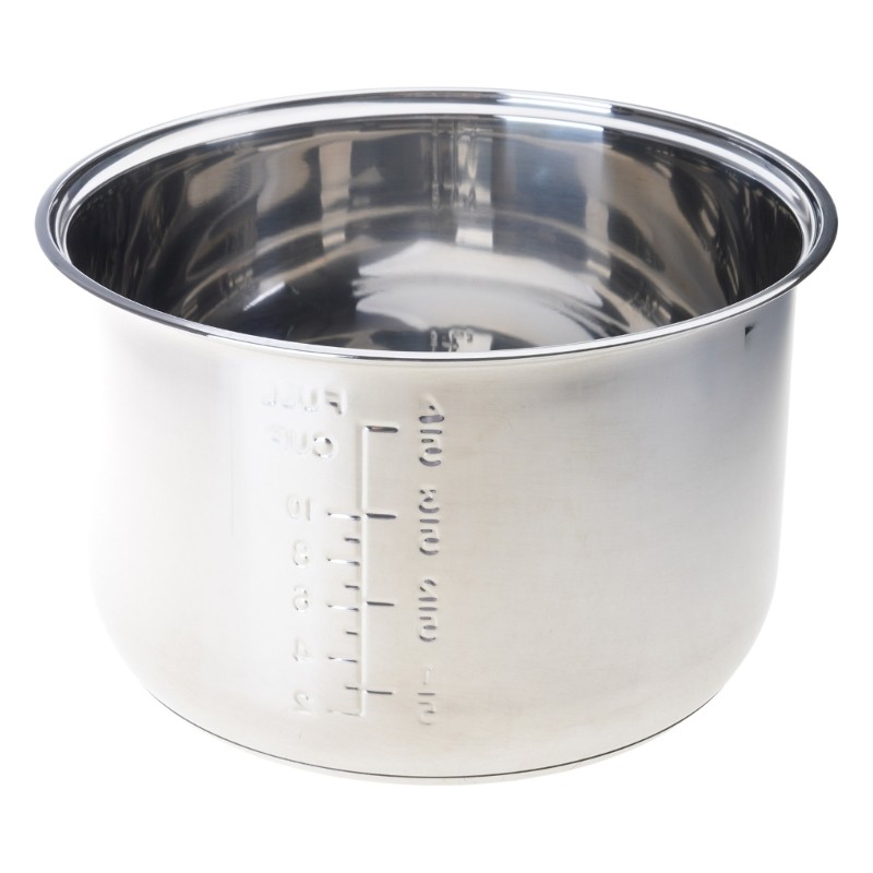 Stainless Steel Inner Pot Heavy Duty Nonstick Replacement Rice Cooker Inner Bowl