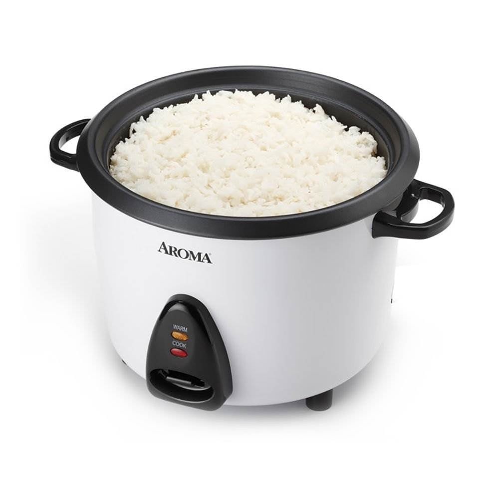 Aroma 20 Cup Dishwasher Safe Rice Cooker & Steamer 4 Piece Cookware Pot Box