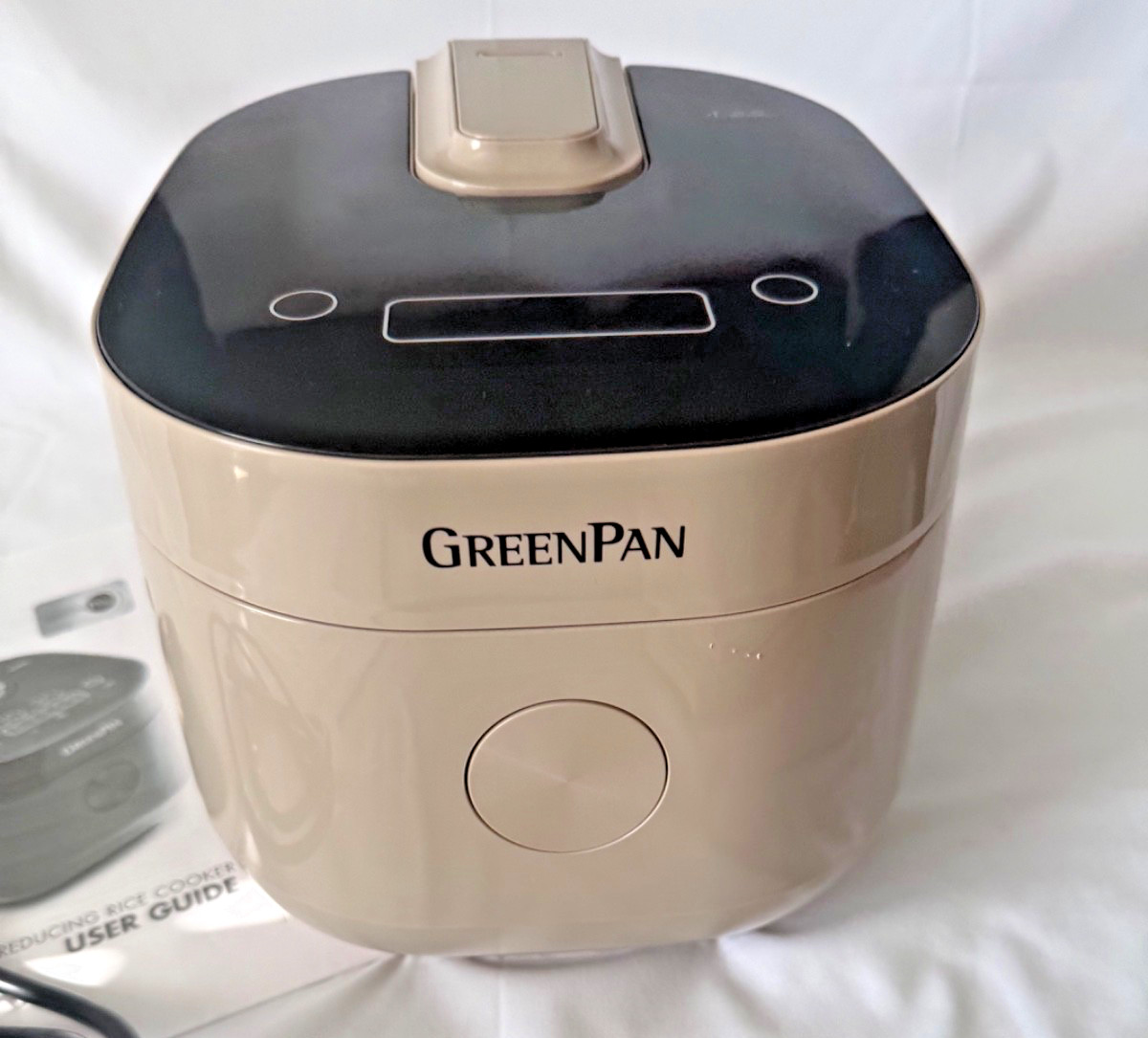 GREEN PAN Carb Reducing Electric Rice Cooker, 4 Cups Uncooked