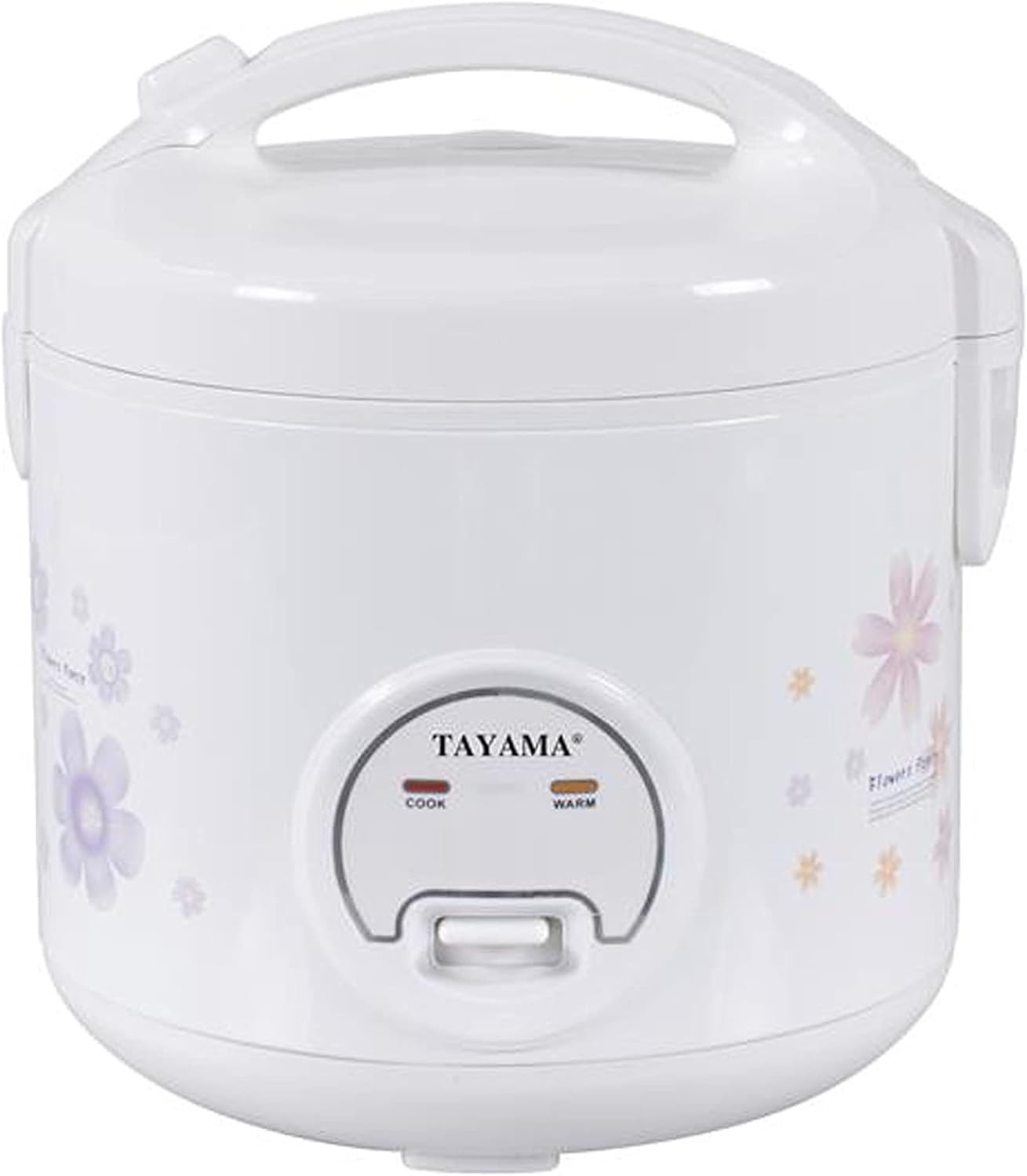 Automatic Rice Cooker & Food Steamer 10 Cup, White (TRC-10RS)
