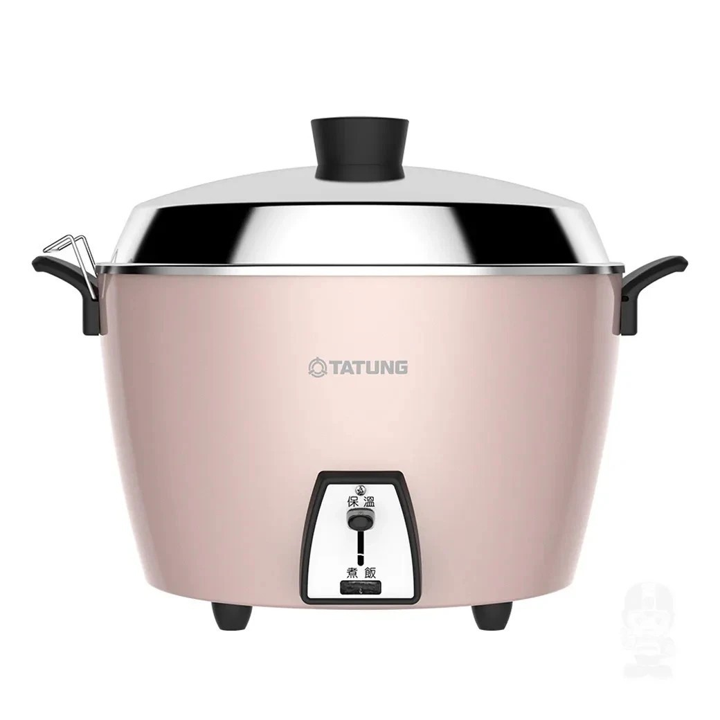 (全配) 大同 10人份 不鏽鋼電鍋 TAC-10L-MP (珍珠櫻花粉) Tatung Rice Cooker Pot AC110V