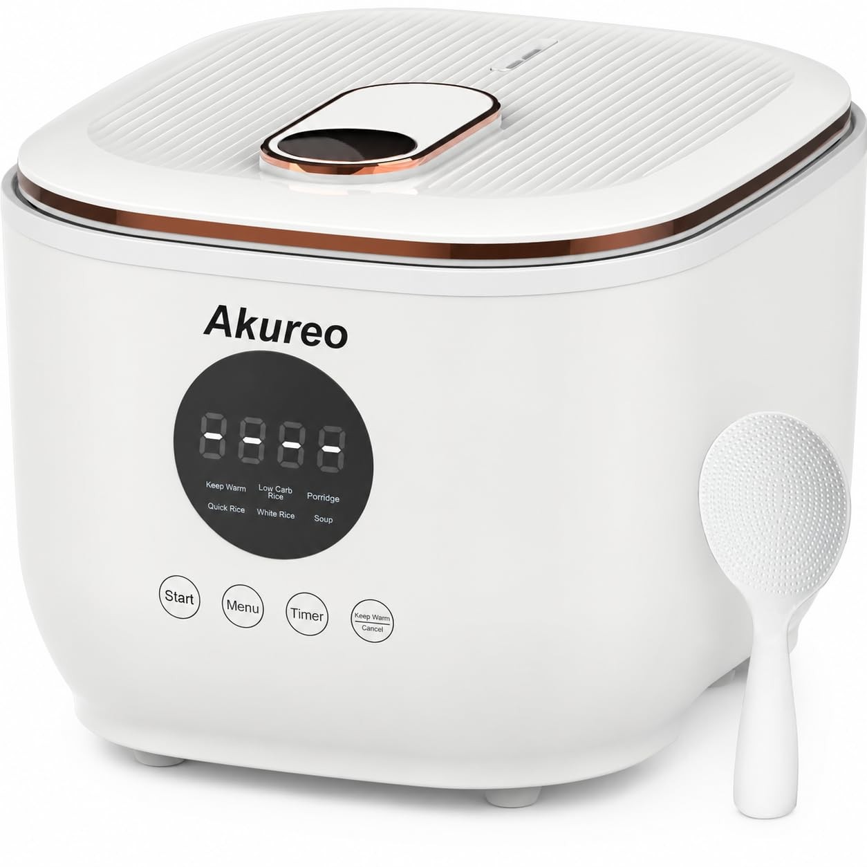 3L Healthy Low Carb Rice Cooker, Low Sugar Digital Steamer,Porridge,Soup,Quic…