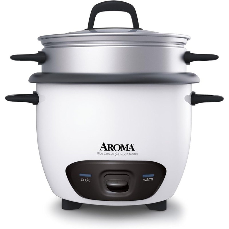 Electric Rice Cooker Steamer 4-14 Cups One Touch Keep Warm Spatula Tray New