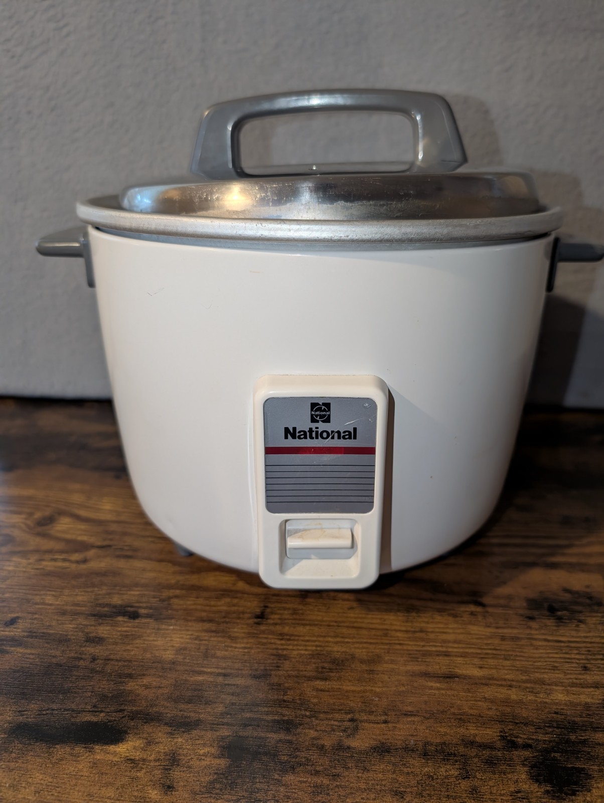 National RICE-O-MAT Rice Cooker 8 Cup SR-W15N Made in JAPAN Vintage Tested