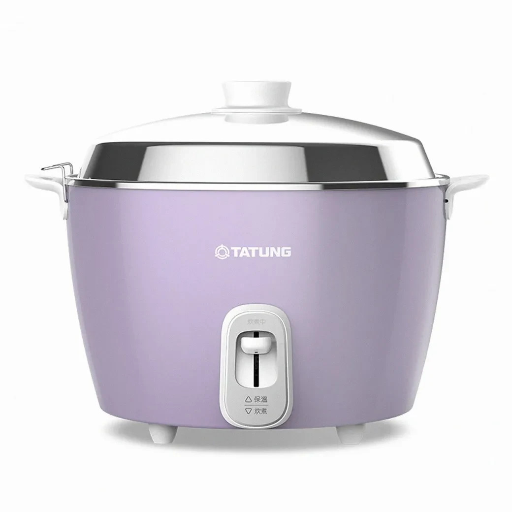 全配 NEW TATUNG TAC-10L 10-CUP Rice Cooker AC 110V Purple 大同 全不鏽鋼電鍋(TAC-11P-MU)香芋紫