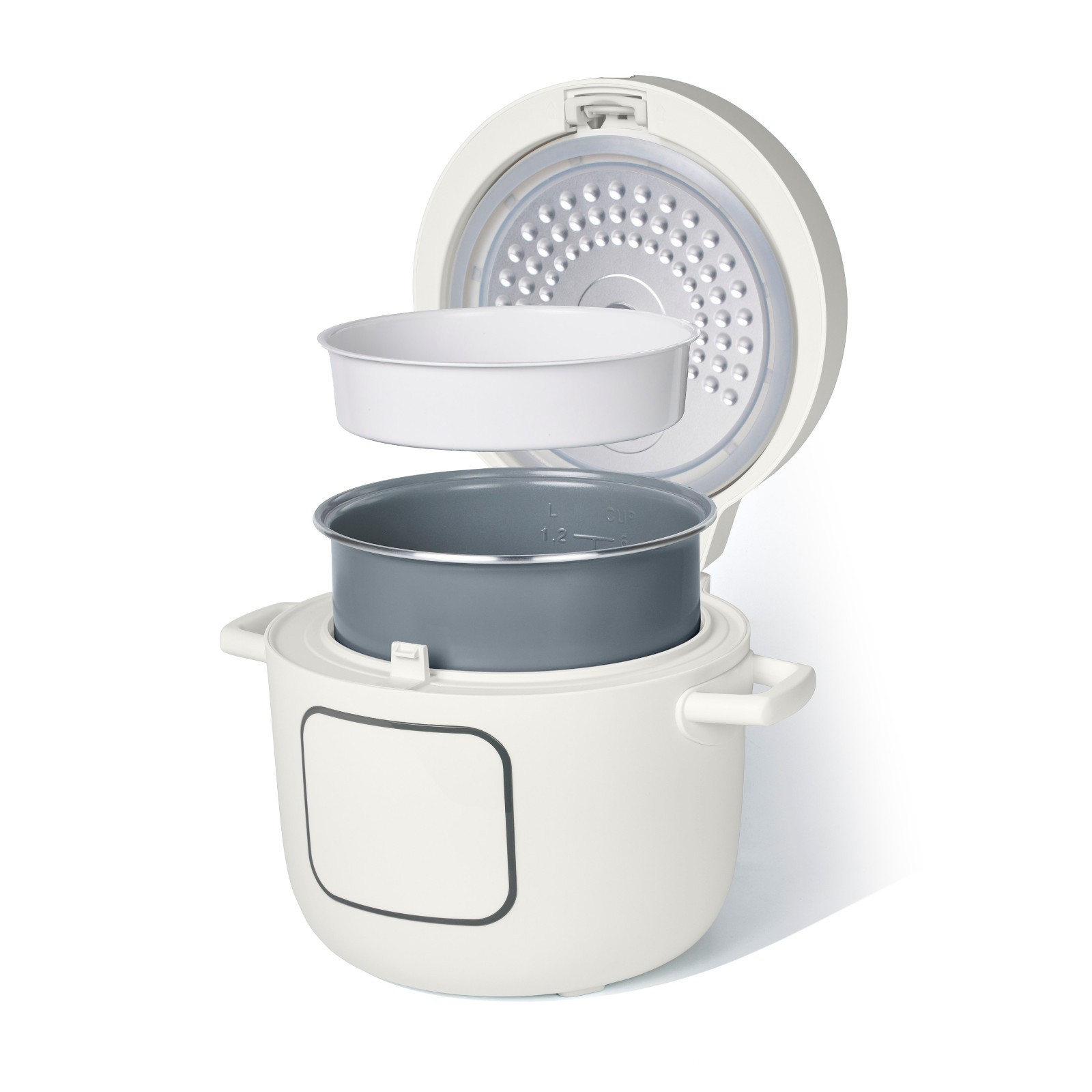 Beautiful 14-Cup Cooked, 6-Cups Uncooked Electric Rice and Grain Cooker, EverGoo