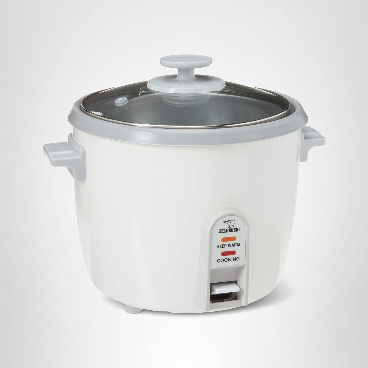 6-Cup Rice Cooker with Steamer Basket, Non-Stick Inner Pot, Easy to Use