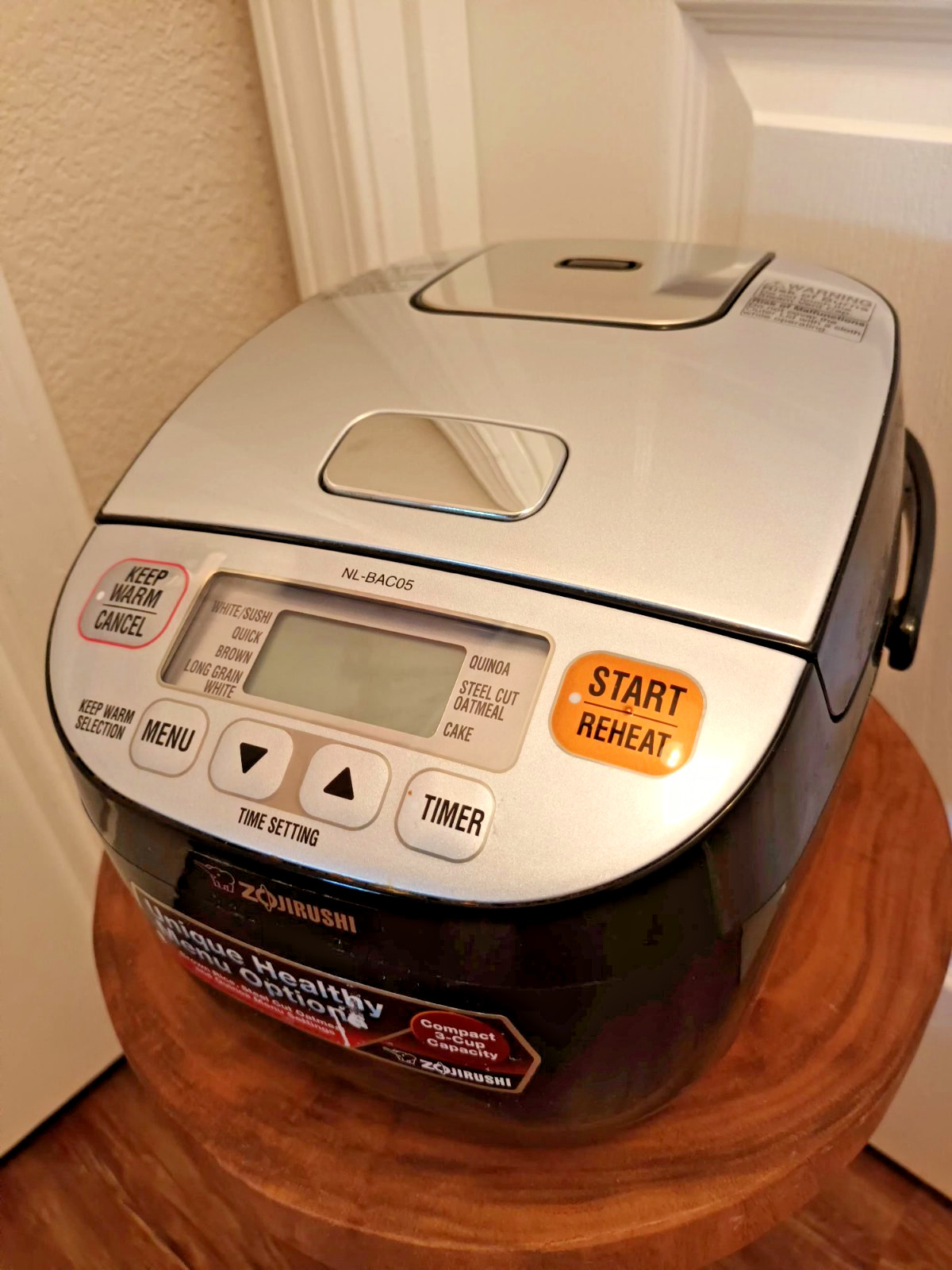 NL-BAC05 High-End Zojirushi Micom 3-Cup Rice Cooker & Warmer – Works Great!