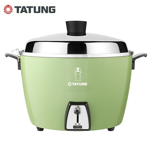 (GREEN) NEW TANEW TATUNG TAC-10L-DGU 10-CUP Rice Cooker Pot Voltage AC 110V USA